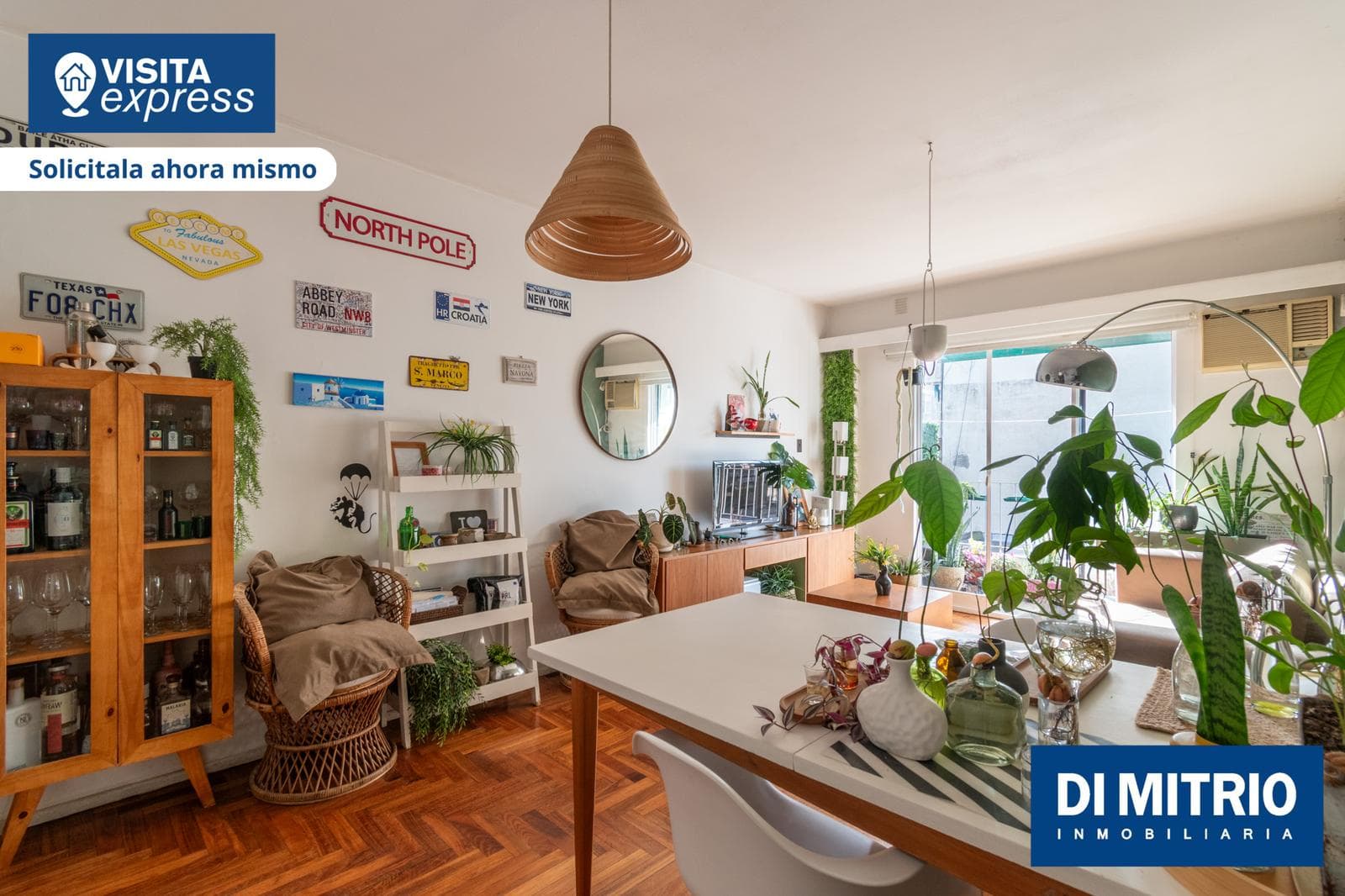 Flores: 4-room apartment with a continuous balcony and 3 bedrooms