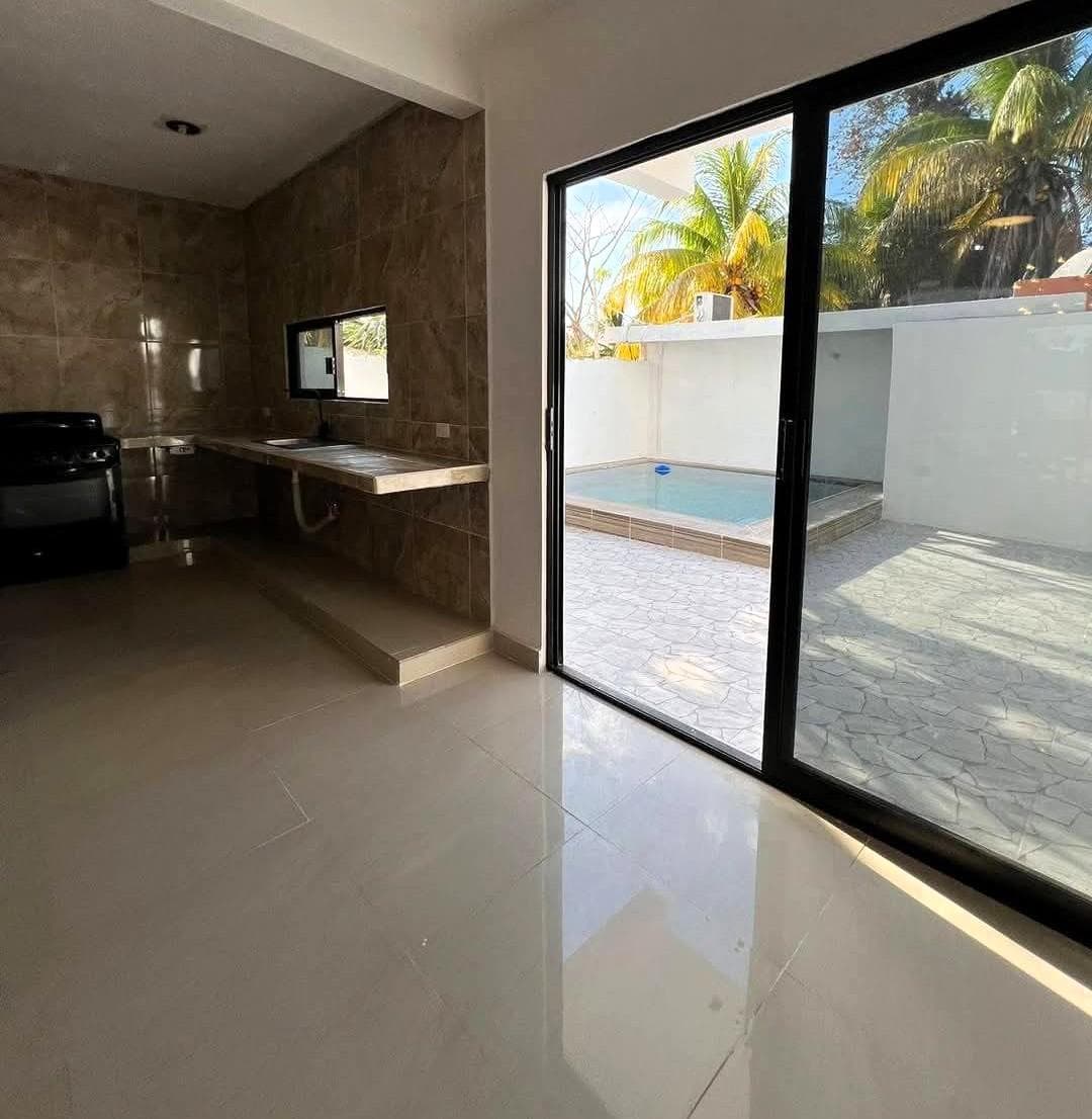 Santorini Model Home Near the Ocean in Chicxulub, Progreso, Yucatán