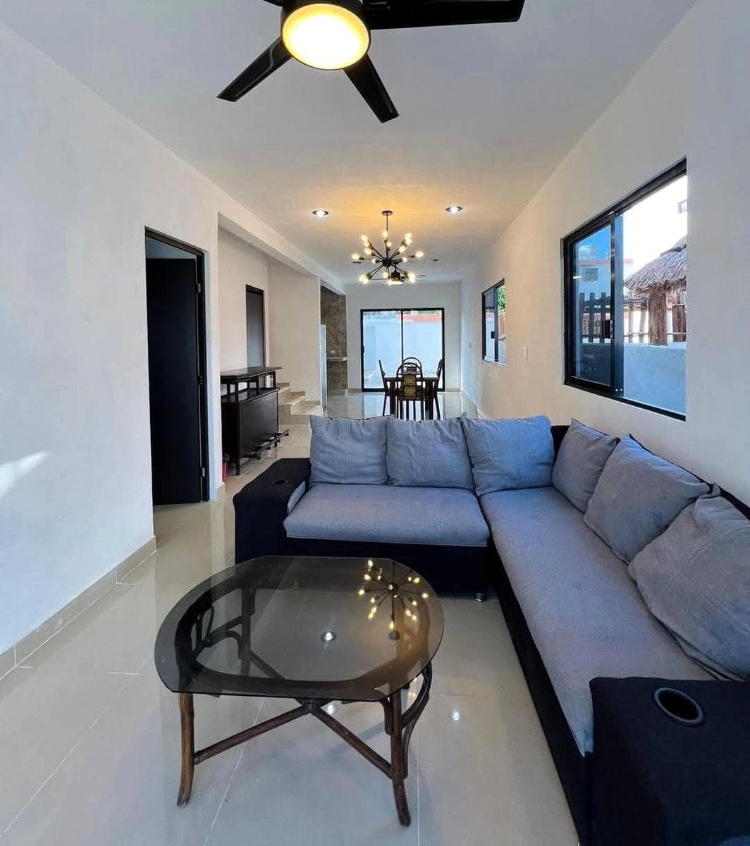 Santorini Model Home Near the Ocean in Chicxulub, Progreso, Yucatán