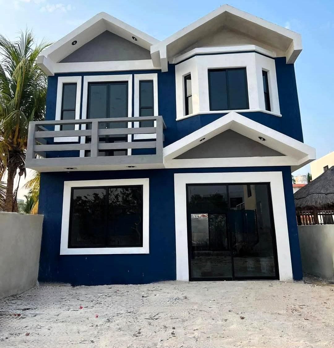 Santorini Model Home Near the Ocean in Chicxulub, Progreso, Yucatán