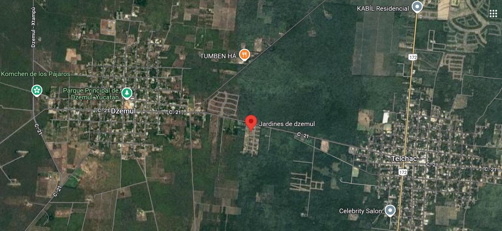 Land for Sale, 451 M2, Jardines de Dzemul Residential Complex, Yucatán