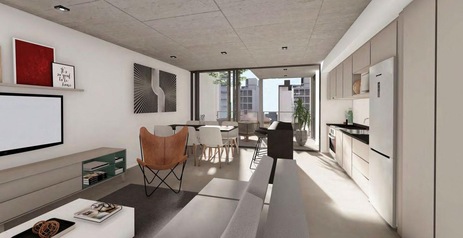 Brand-New One-Bedroom Apartment in the Guemes/Aldrey Area