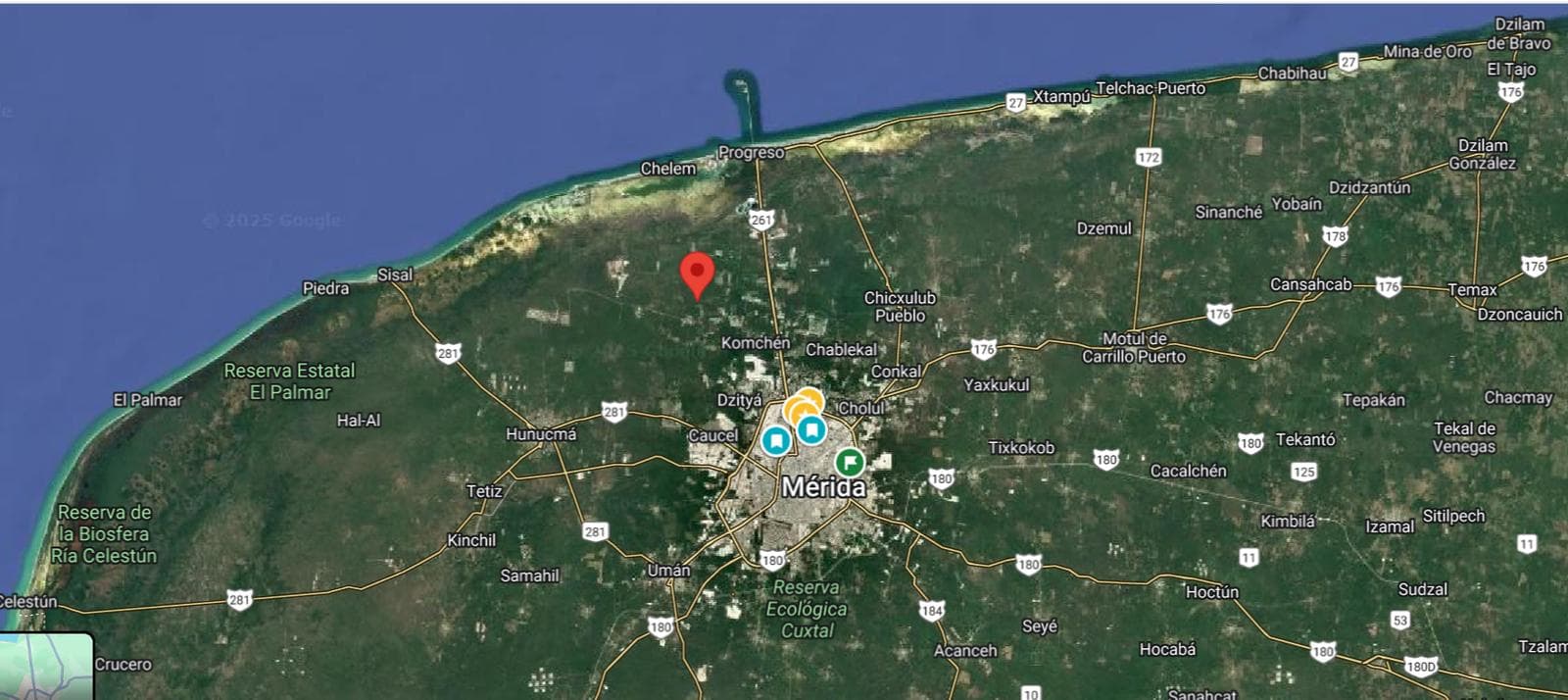 Investment Land for Sale with 6,956 m², Kikteil, Mérida, Yucatán
