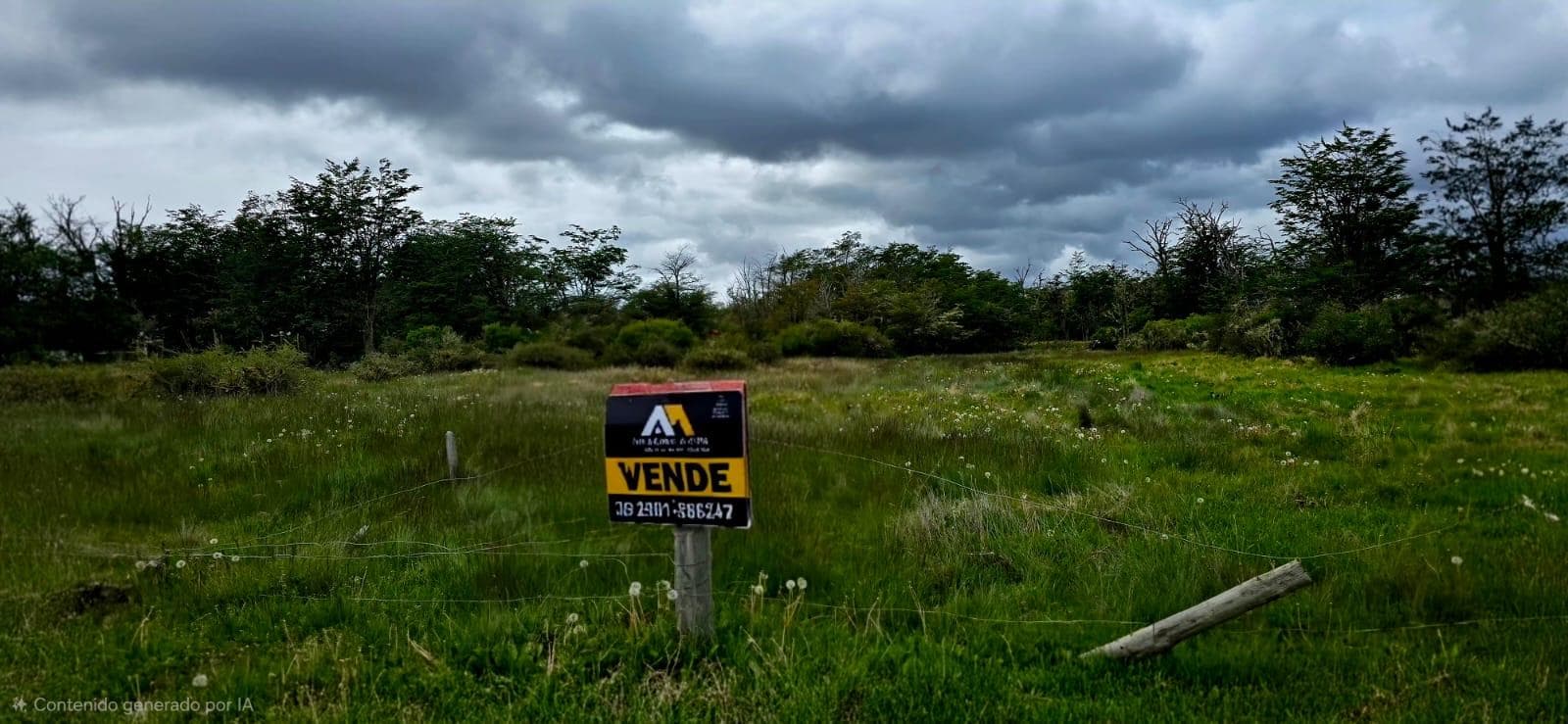 FOR SALE: Land in Tolhuin—With a view of Lake Fagnano