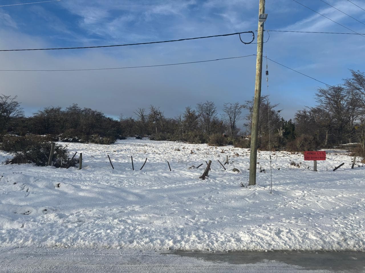 FOR SALE: Land in Tolhuin—With a view of Lake Fagnano