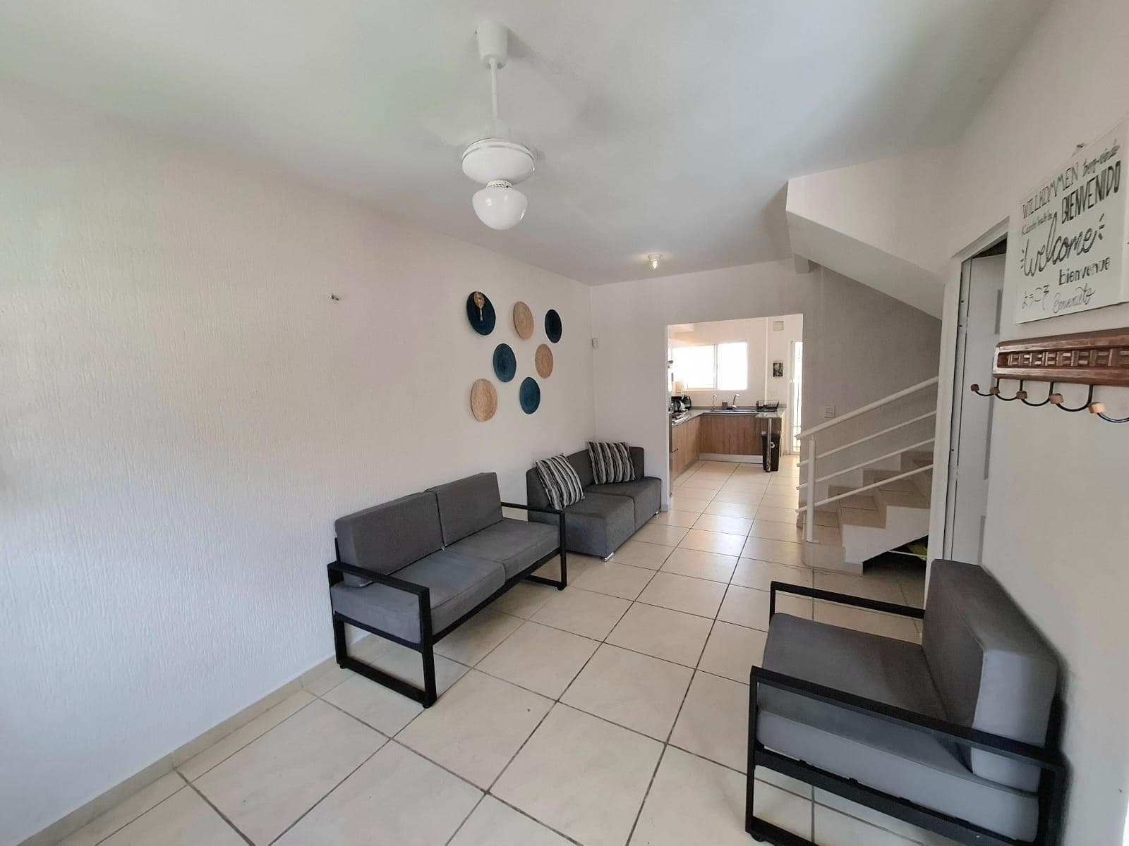 Three-bedroom house for rent in Frontemare, Playa del Carmen.