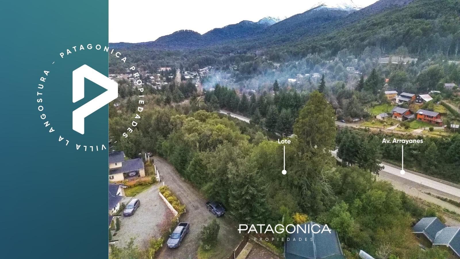 FOR SALE: 4,157 m² lot/plot of land with an approved plan for a 1,050 m² inn in Villa La Angostura
