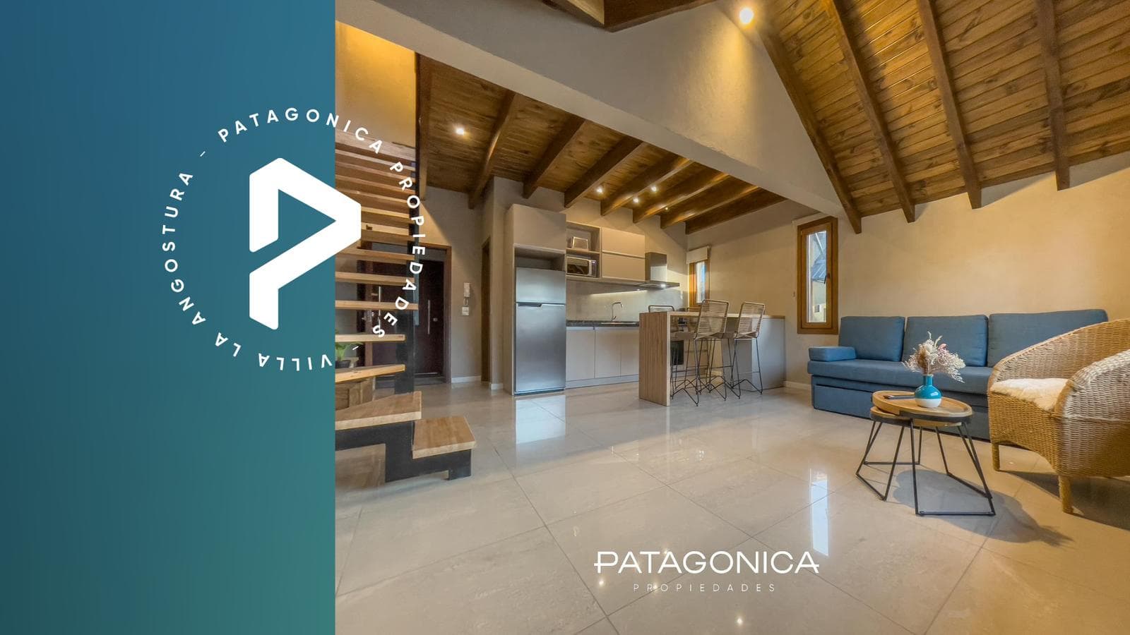 2-room, 57 m² furnished apartment for sale in DOMO I; eligible for financing. Villa la Angostura