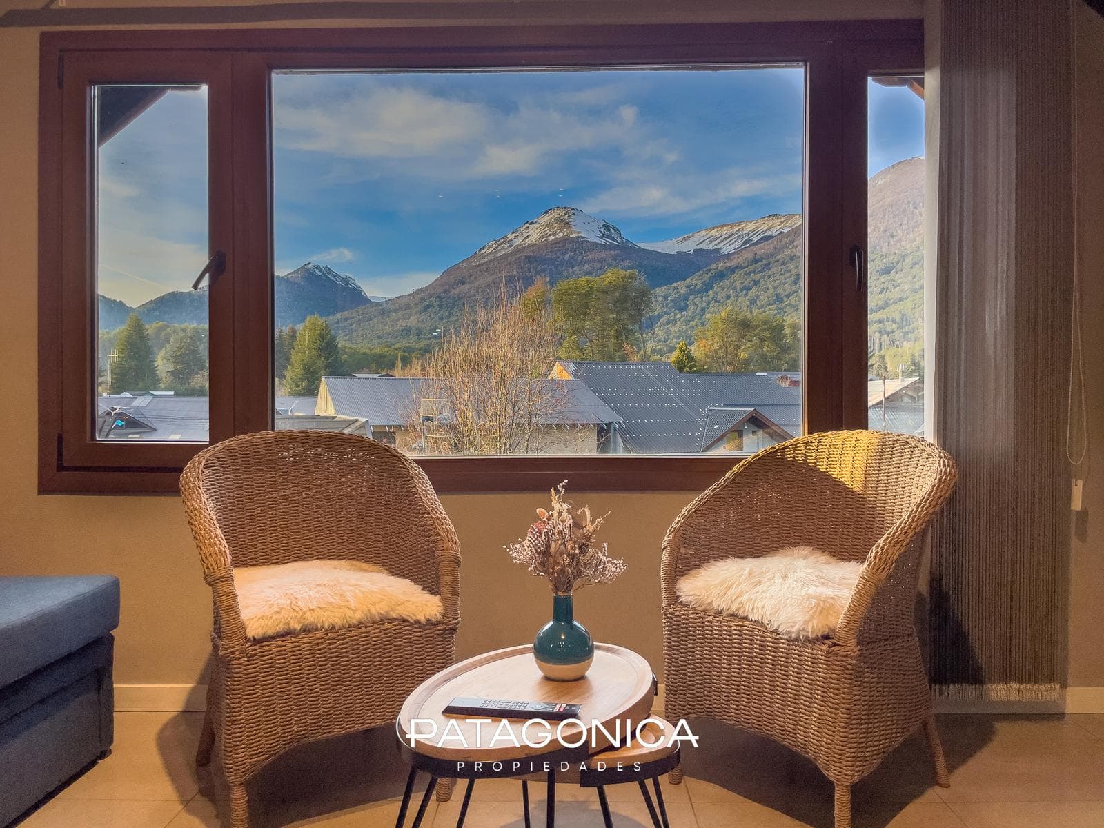 2-room, 57 m² furnished apartment for sale in DOMO I; eligible for financing. Villa la Angostura
