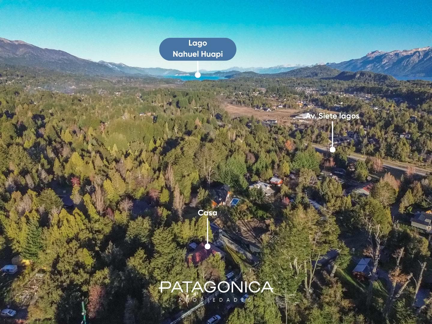 FOR SALE—Brand-new 4-bedroom house on C/Vista al Lago, Villa la Angostura