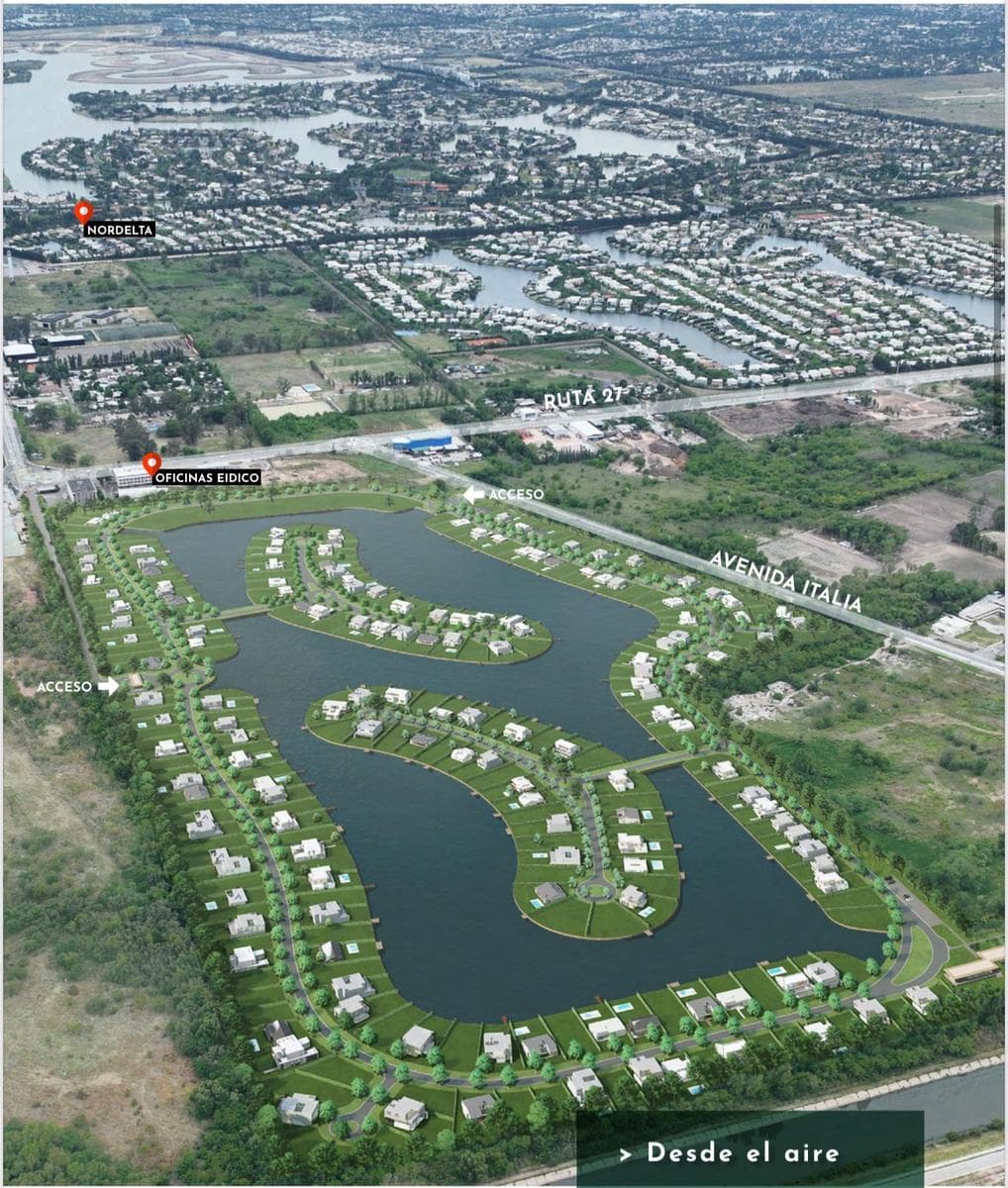 Lot in the Isla Sector of the San Pedro - Villanueva Gated Community