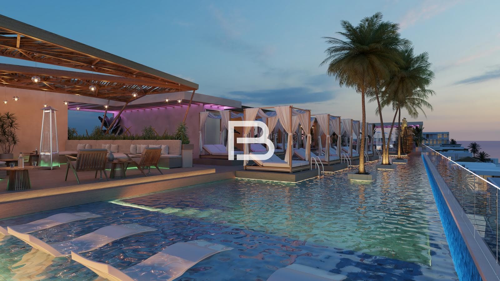 Ocean View Apartment in Playa del Carmen for Sale