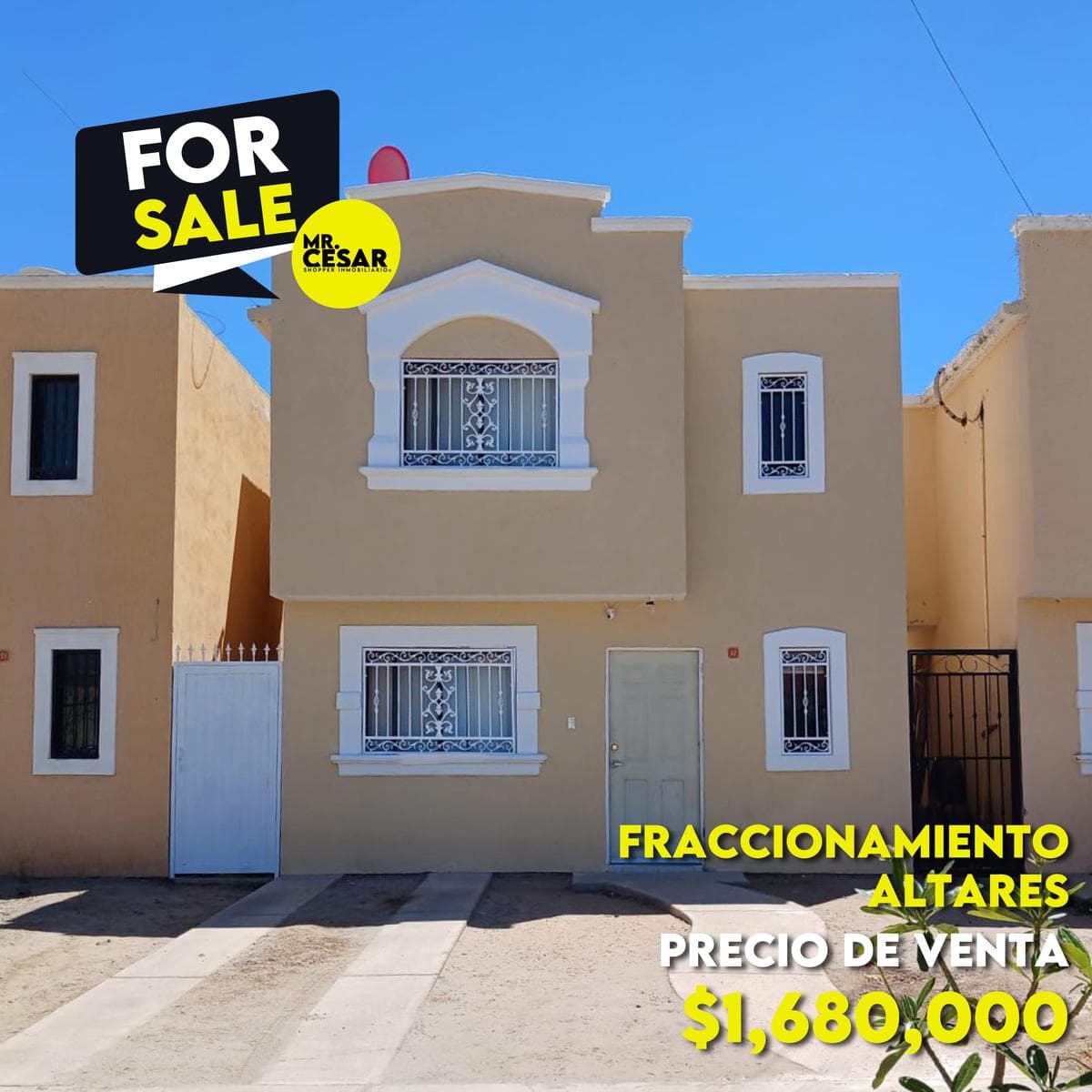House for Sale in the Altares Subdivision, South of Hermosillo