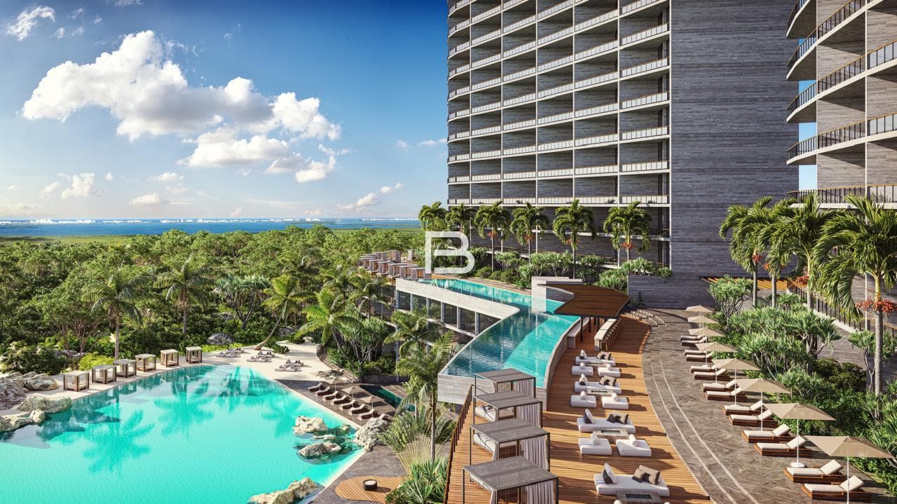 Apartment for Sale in Le Parc Cancún, on Colosio Boulevard