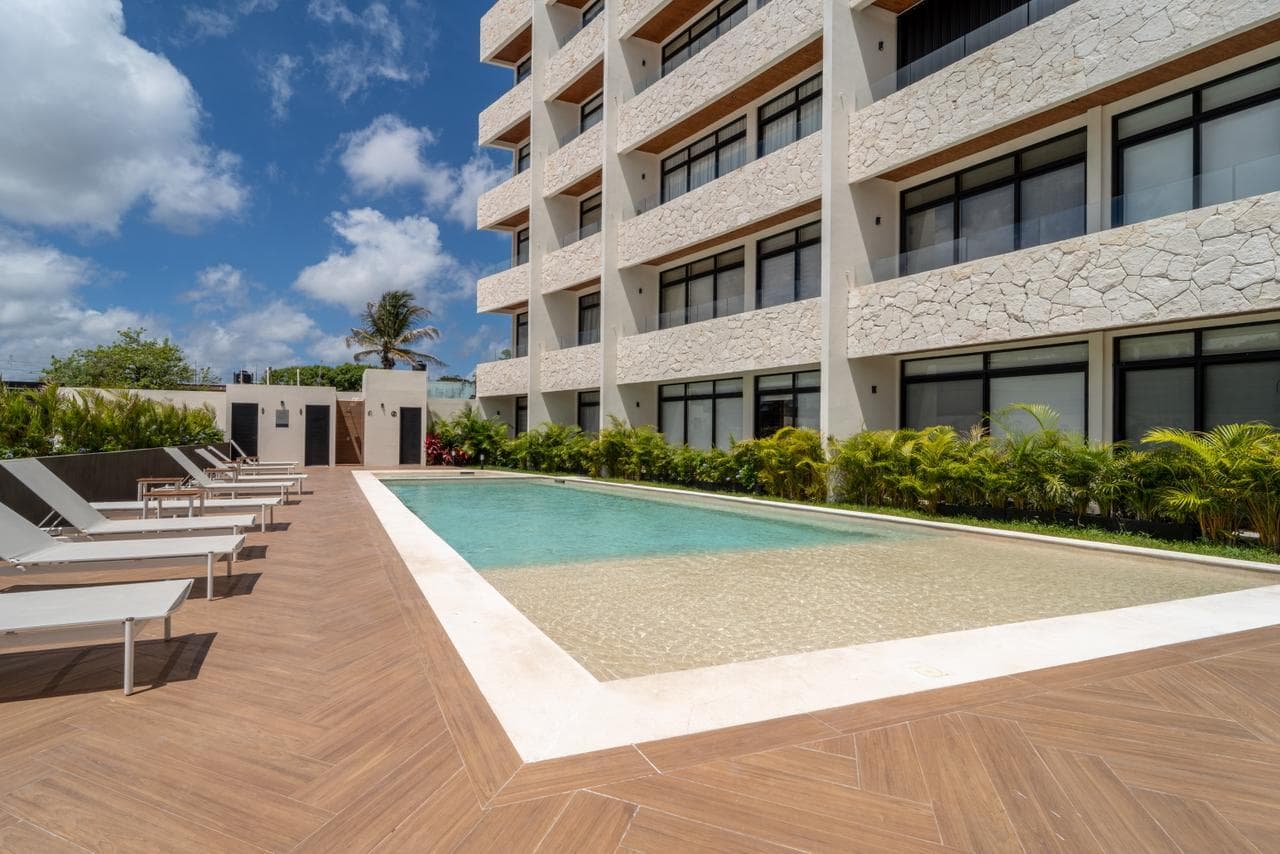 ONE-BEDROOM APARTMENT IN COZUMEL, 3 MINUTES FROM THE BEACH