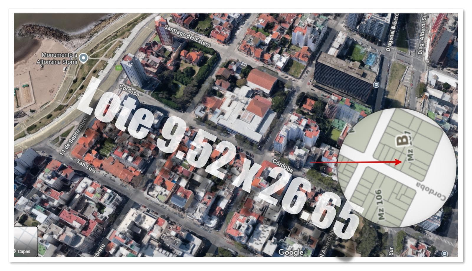 Lot in DOWNTOWN MAR DEL PLATA
