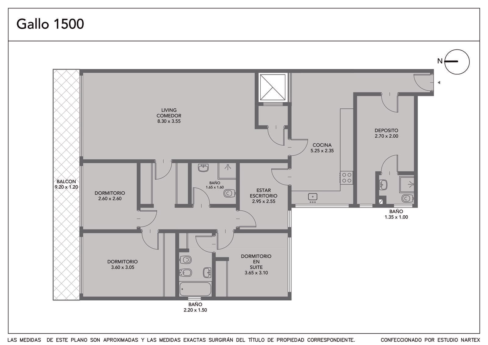 For Sale, Apartment, 4 Rooms, Utility Room, Garage, Balcony, Qualifies for Mortgage, Barrio Norte, Recoleta