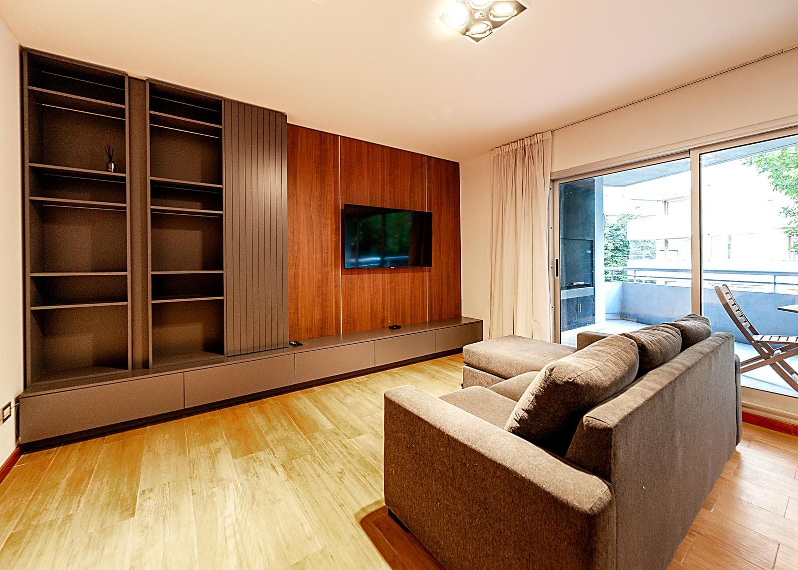 4-room apartment for sale with a balcony featuring a terrace and a grill.