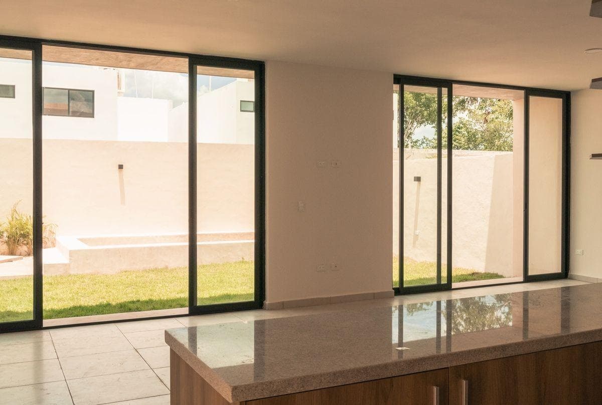 3-bedroom house in Conkal, located in a gated community with amenities.