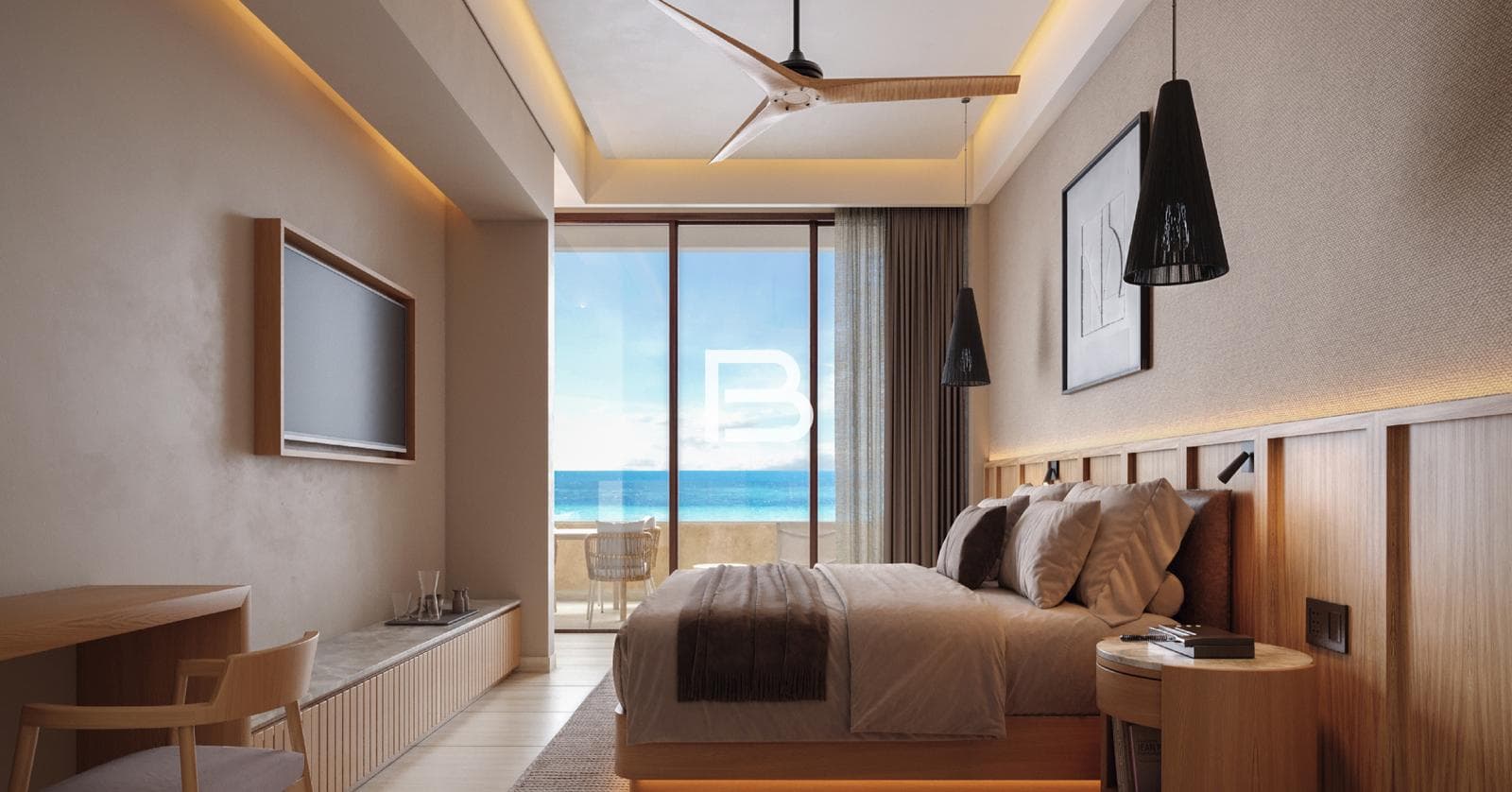 Apartment for Sale with a View at INNA BEACH CONDOS