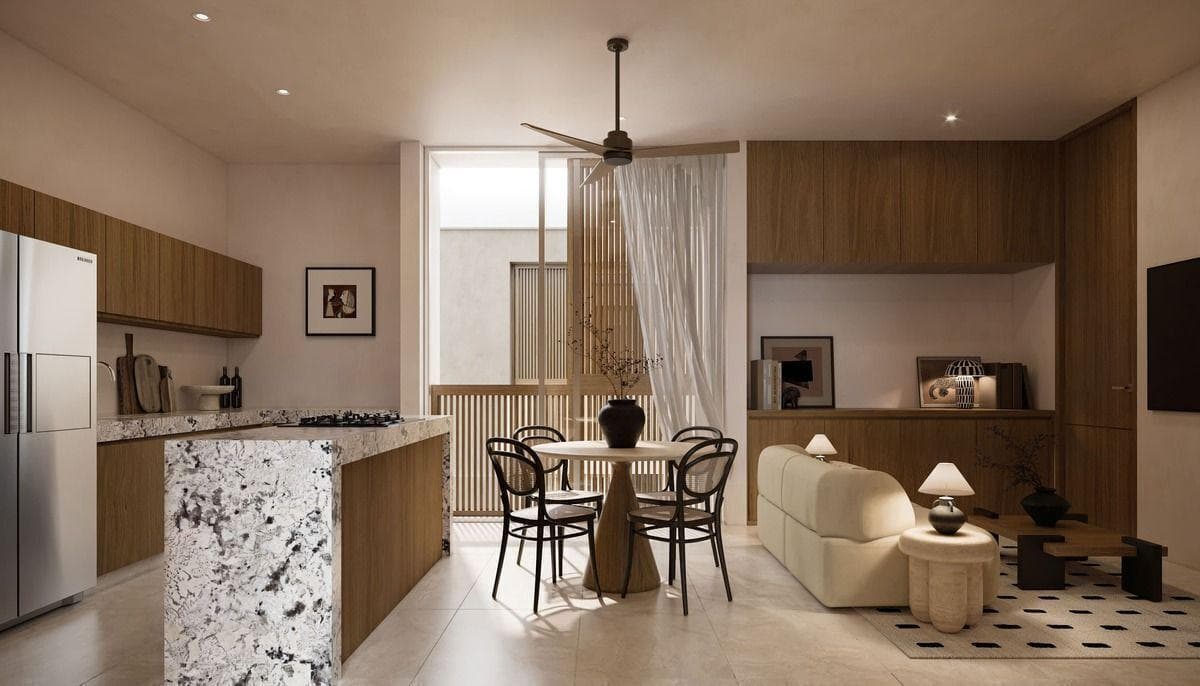One-Bedroom Apartment in Cholul, Mérida