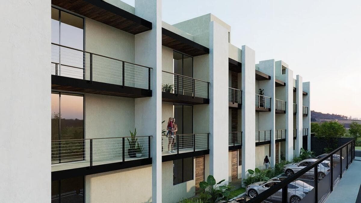Two-Bedroom Apartment for PRE-SALE in Mérida, Dzitya