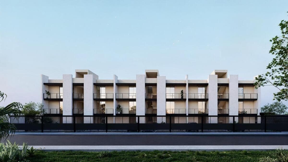 Two-Bedroom Apartment for PRE-SALE in Mérida, Dzitya