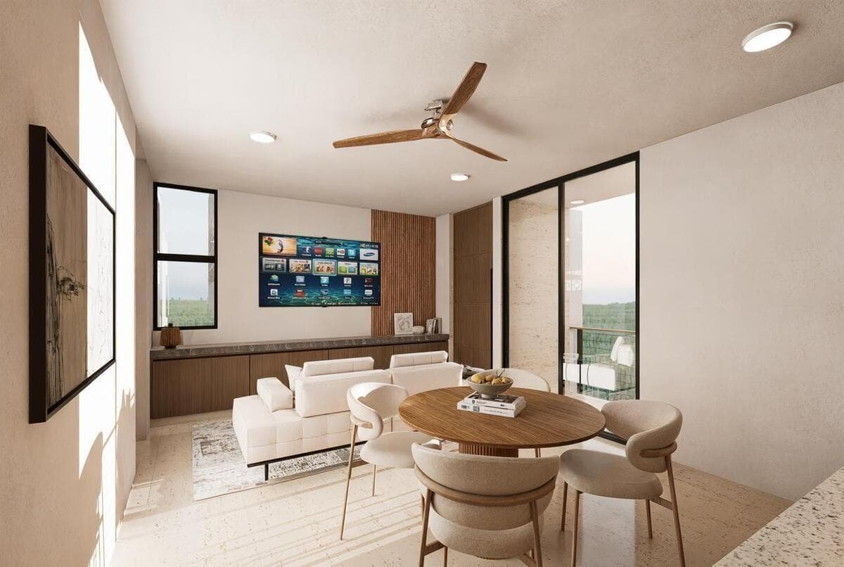 Two-Bedroom Apartment for PRE-SALE in Mérida, Dzitya