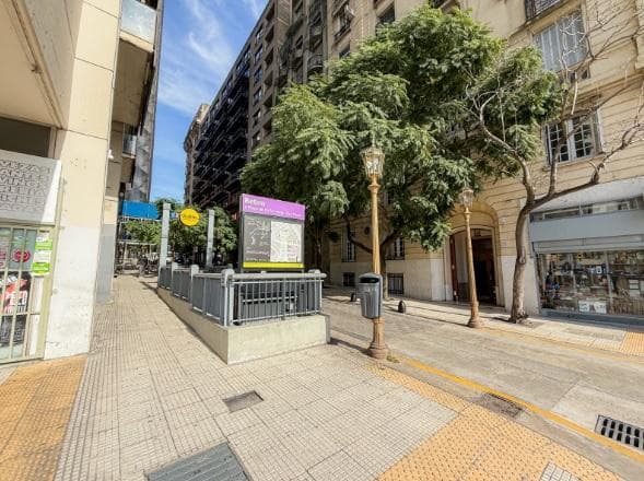 Departamento en Caba Libertador al 100 3 ambientes al frente en ALQUILER