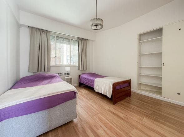 Departamento en Caba Libertador al 100 3 ambientes al frente en ALQUILER