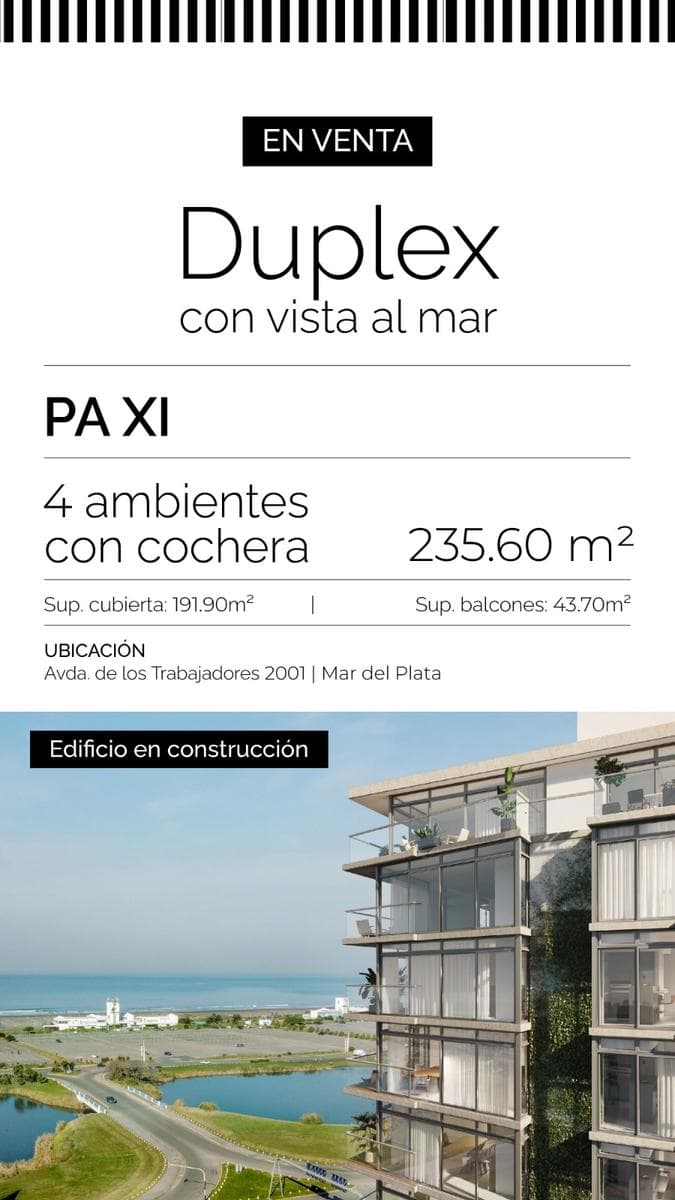 Apartment in Punta Mogotes
