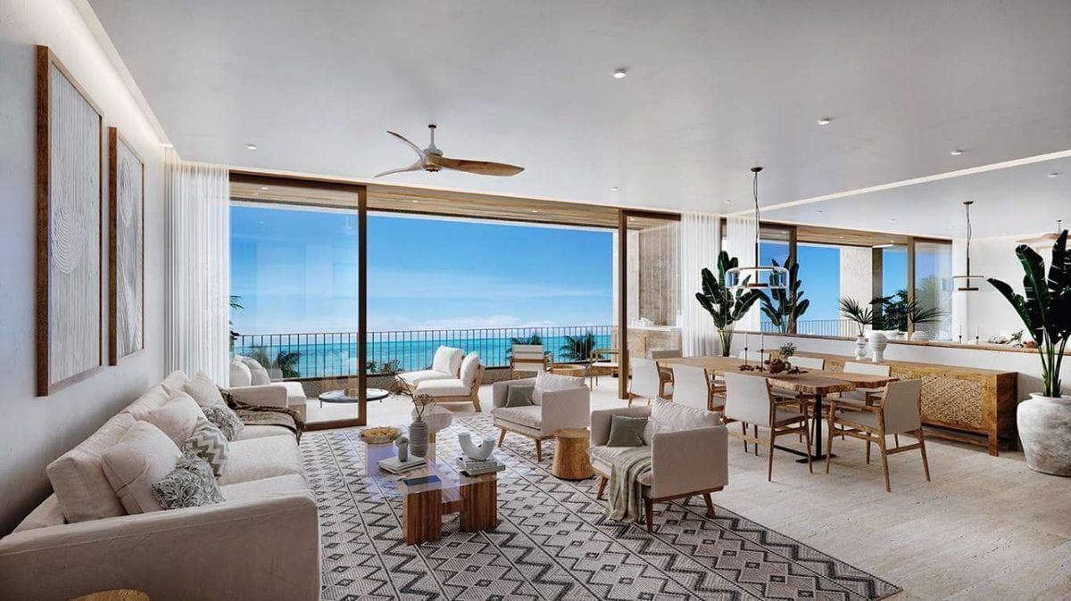 4-Bedroom Oceanfront Condo for Sale in Telchac Puerto