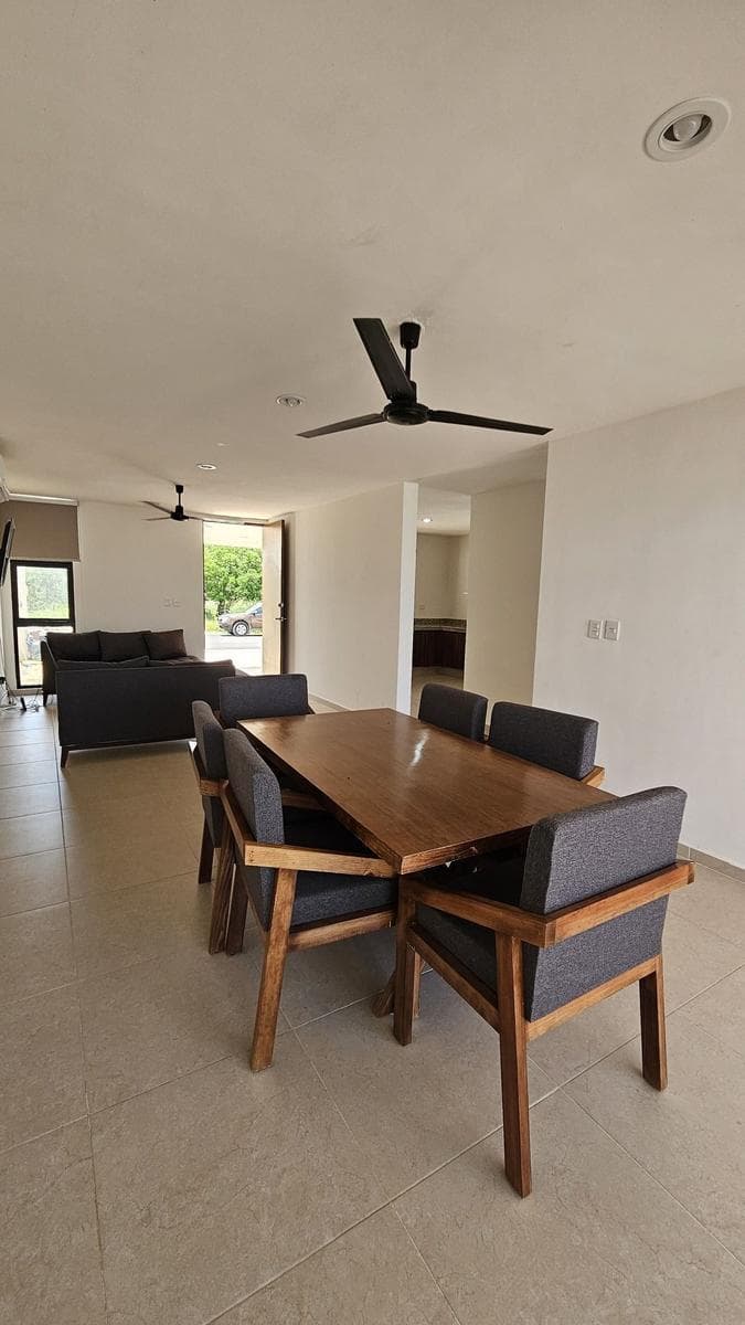 3-Bedroom House for Sale with Solar Panels in Dzityá, Mérida