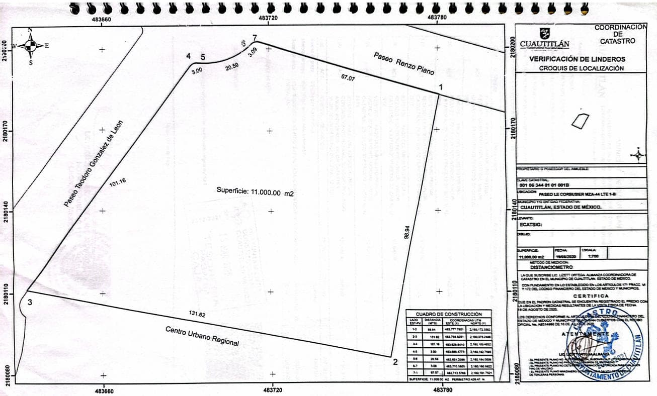Land for Sale in Cuautitlán, Investment Opportunity in Edomex, State of Mexico