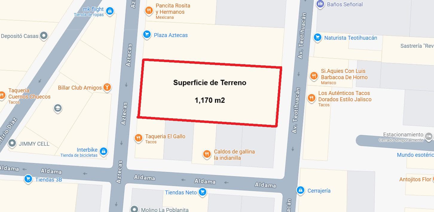 Property for SALE in Downtown Tlalnepantla, State of Mexico
