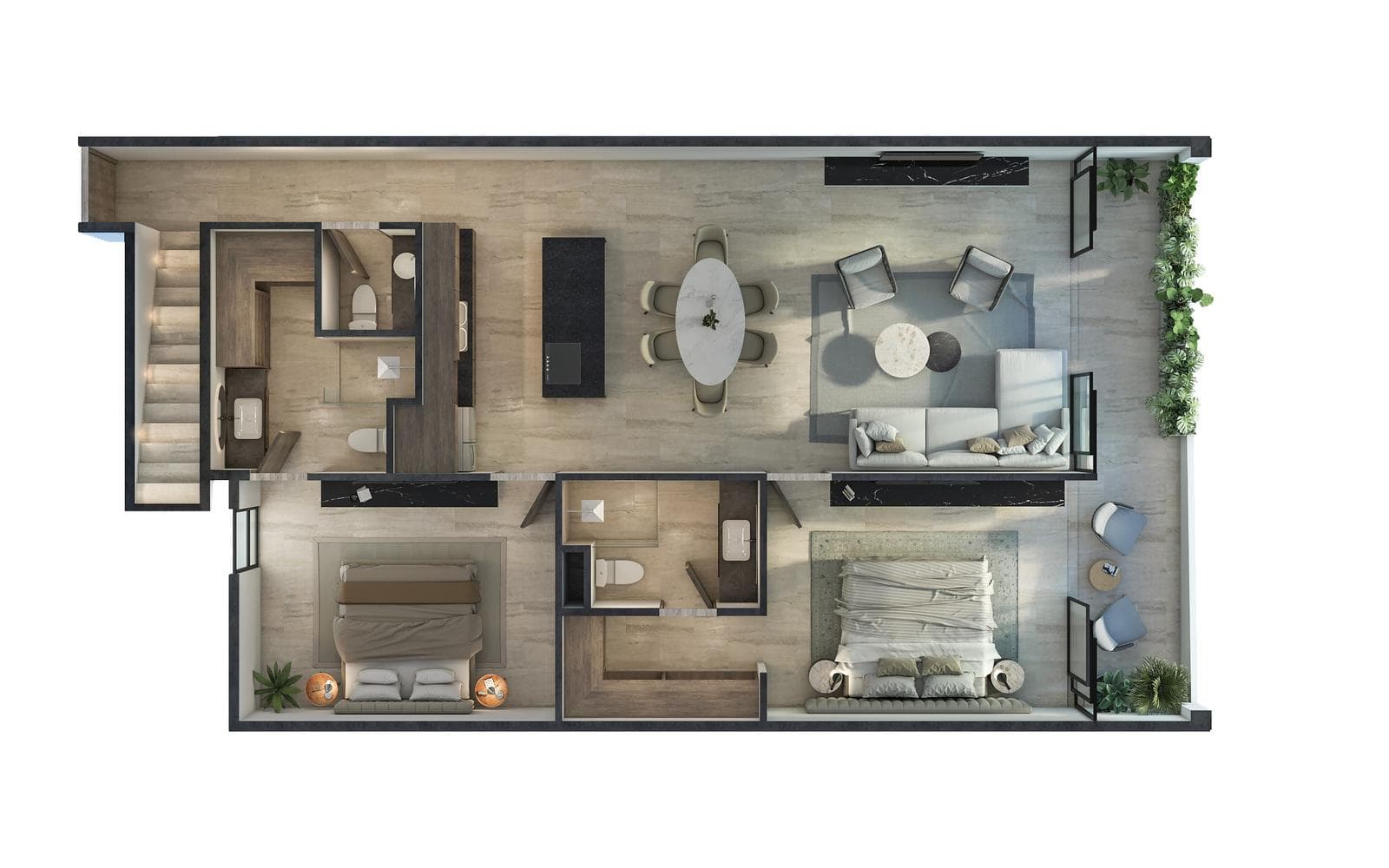Apartment for Sale in Temozon, Merida, Yucatan