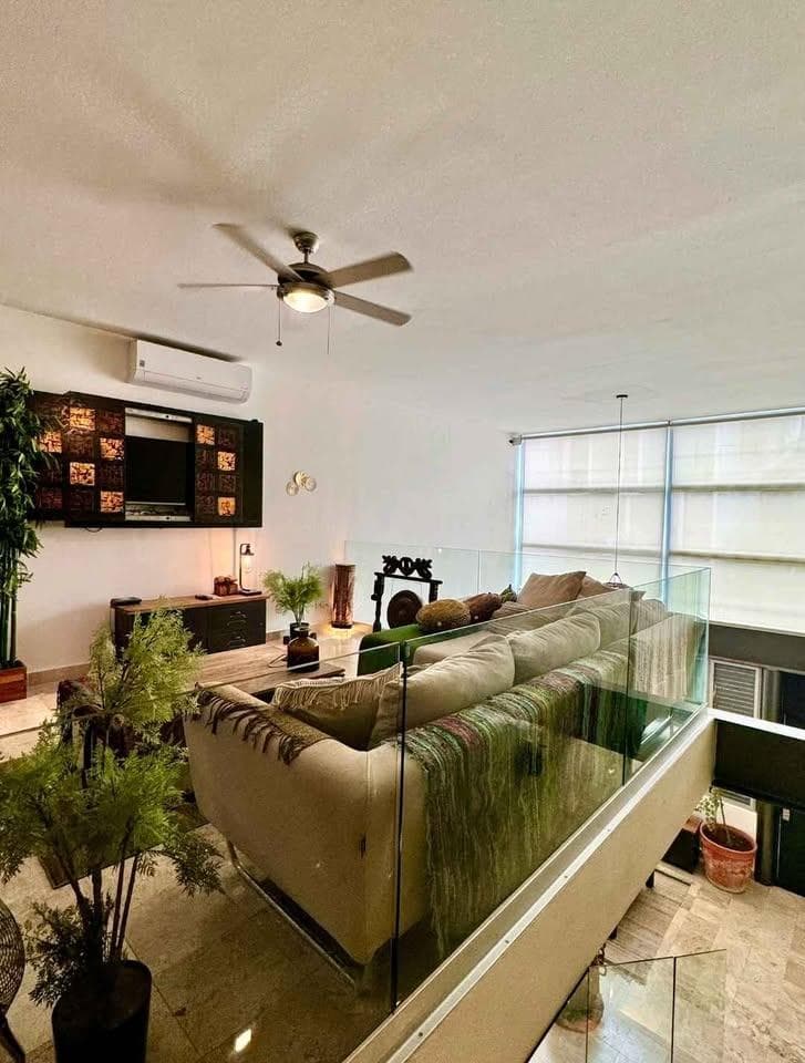 2-Bedroom Apartment for Rent | Deva Condos Playa del Carmen | WITH OFFICE AND DUPLEX LAYOUT