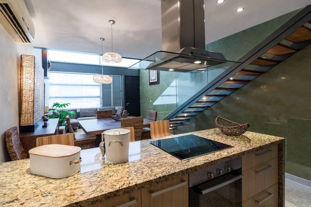 2-Bedroom Apartment for Rent | Deva Condos Playa del Carmen | WITH OFFICE AND DUPLEX LAYOUT