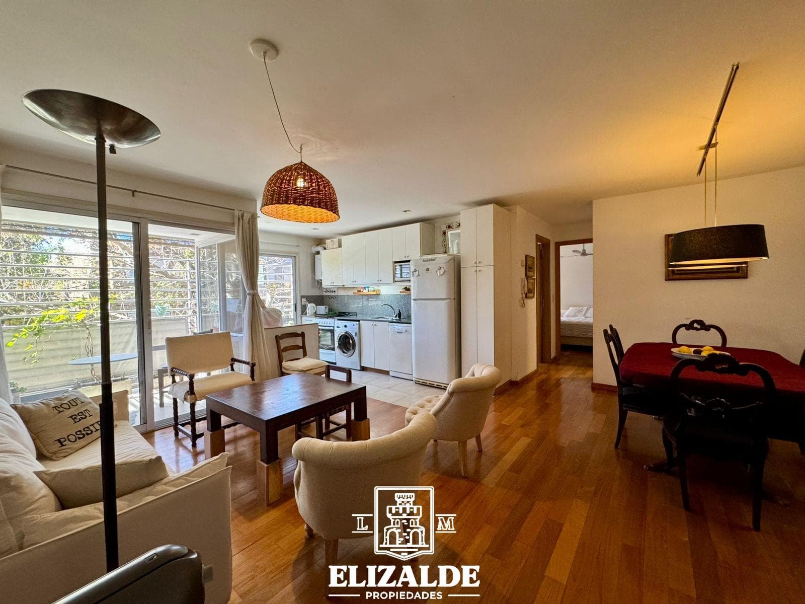 Chacabuco and Almte. Brown - 3-room apartment with garage - For Sale