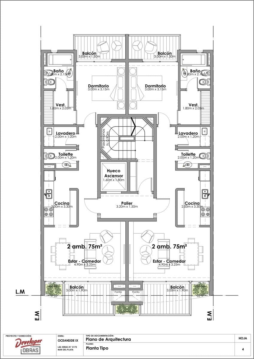 Apartment in Guemes