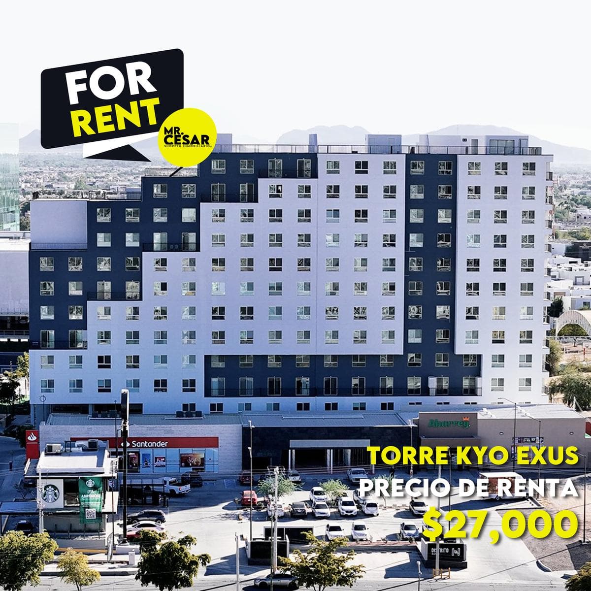 Furnished Apartment for Rent in Torre Kyo Hexus