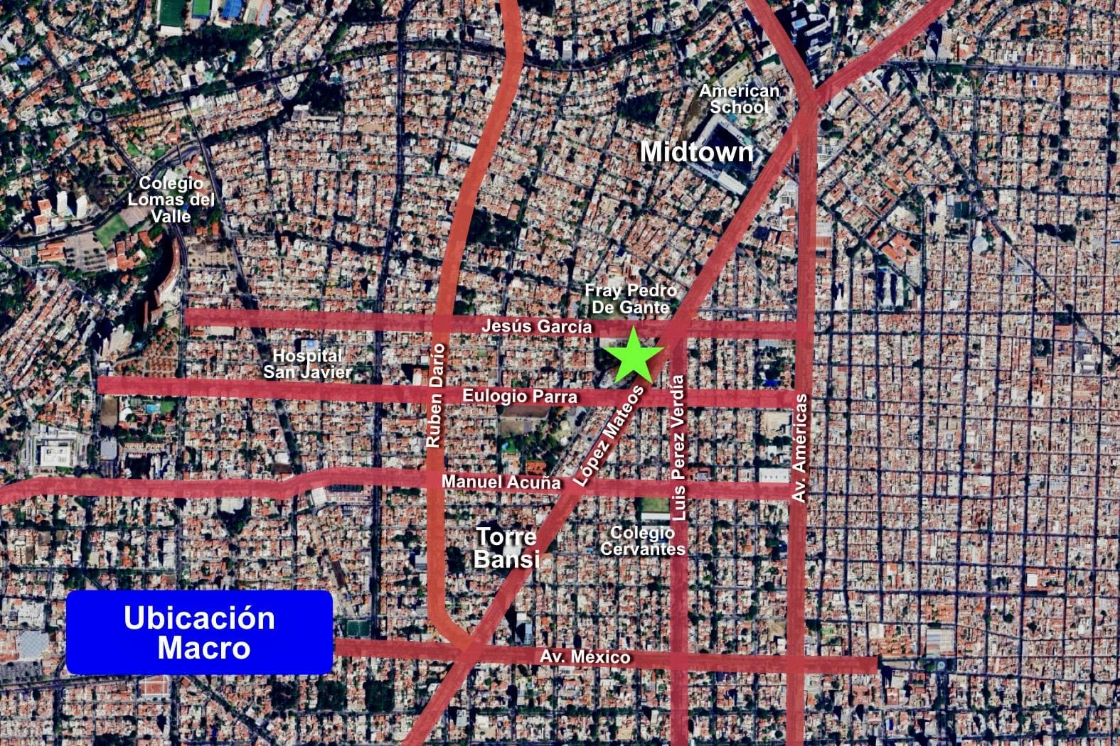Land for Rent, Providencia Neighborhood, Guadalajara, Jalisco.