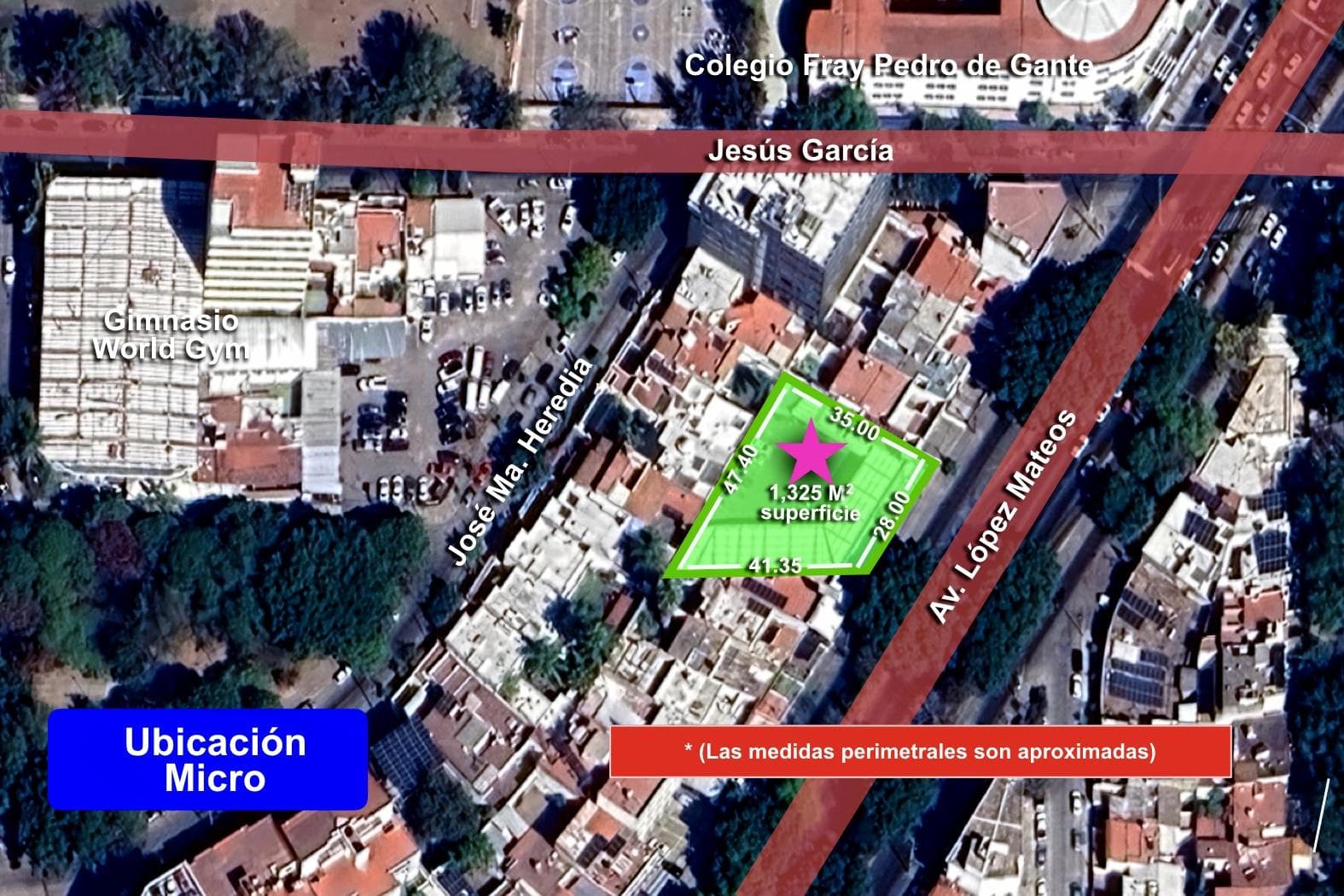 Land for Rent, Providencia Neighborhood, Guadalajara, Jalisco.