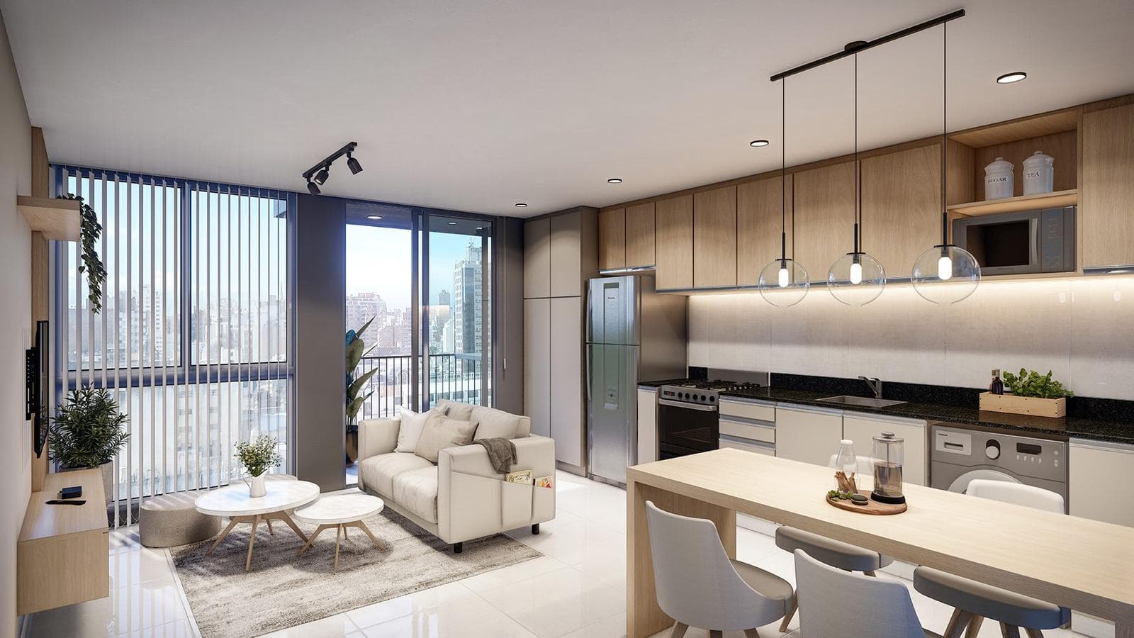 Apartments under construction: studio, 1-bedroom, and 2-bedroom units starting at $80,000, brand new
