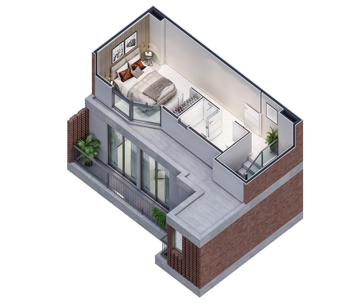 Apartments under construction: studio, 1-bedroom, and 2-bedroom units starting at $80,000, brand new