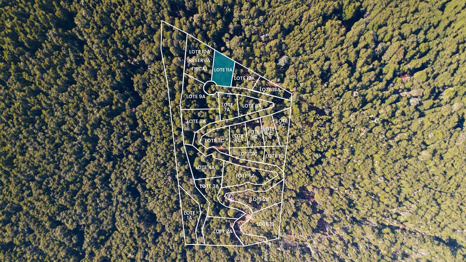 FOR SALE: Lot in UF 11A, Zone 2 UF, 2,779 m² with a lake view in the exclusive COTA MIL neighborhood