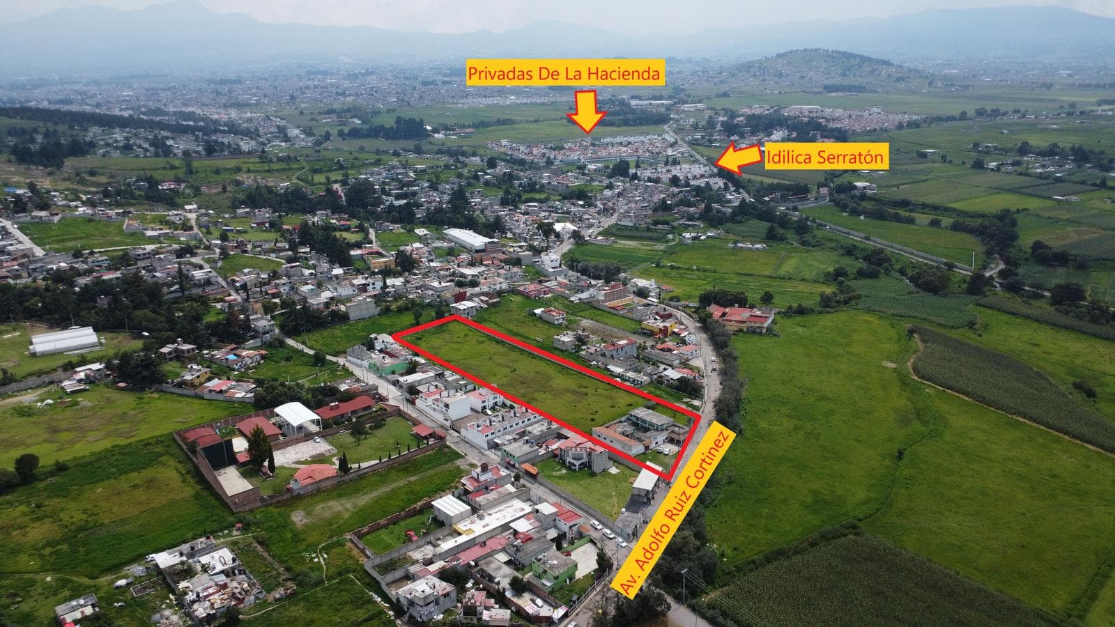 LAND FOR SALE IN TECAXIC, TOLUCA