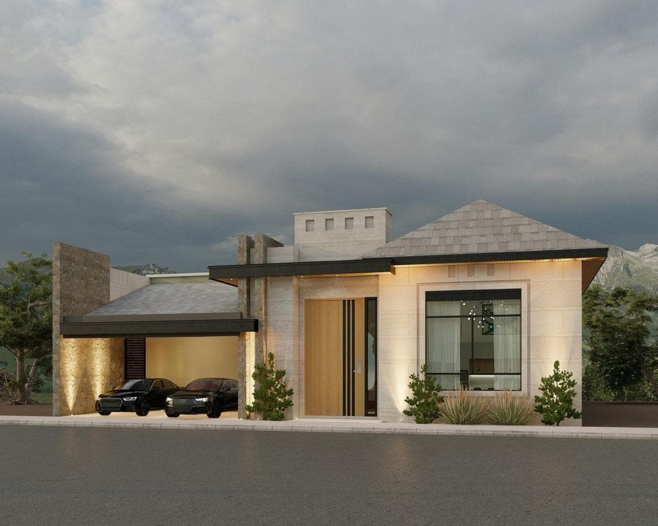 House in the Las Misiones Residential Community