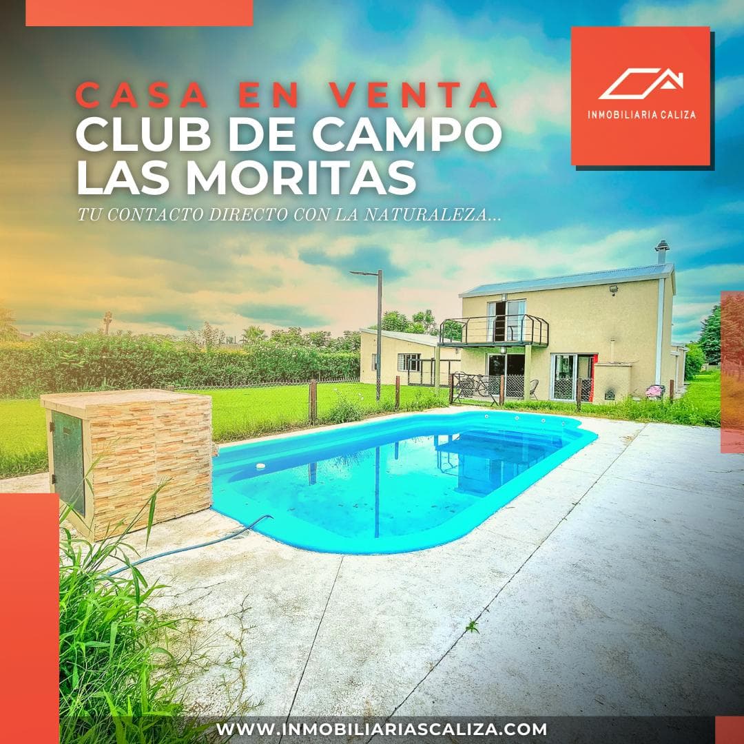 FOR SALE: BEAUTIFUL HOUSE IN THE LAS MORITAS COUNTRY CLUB
