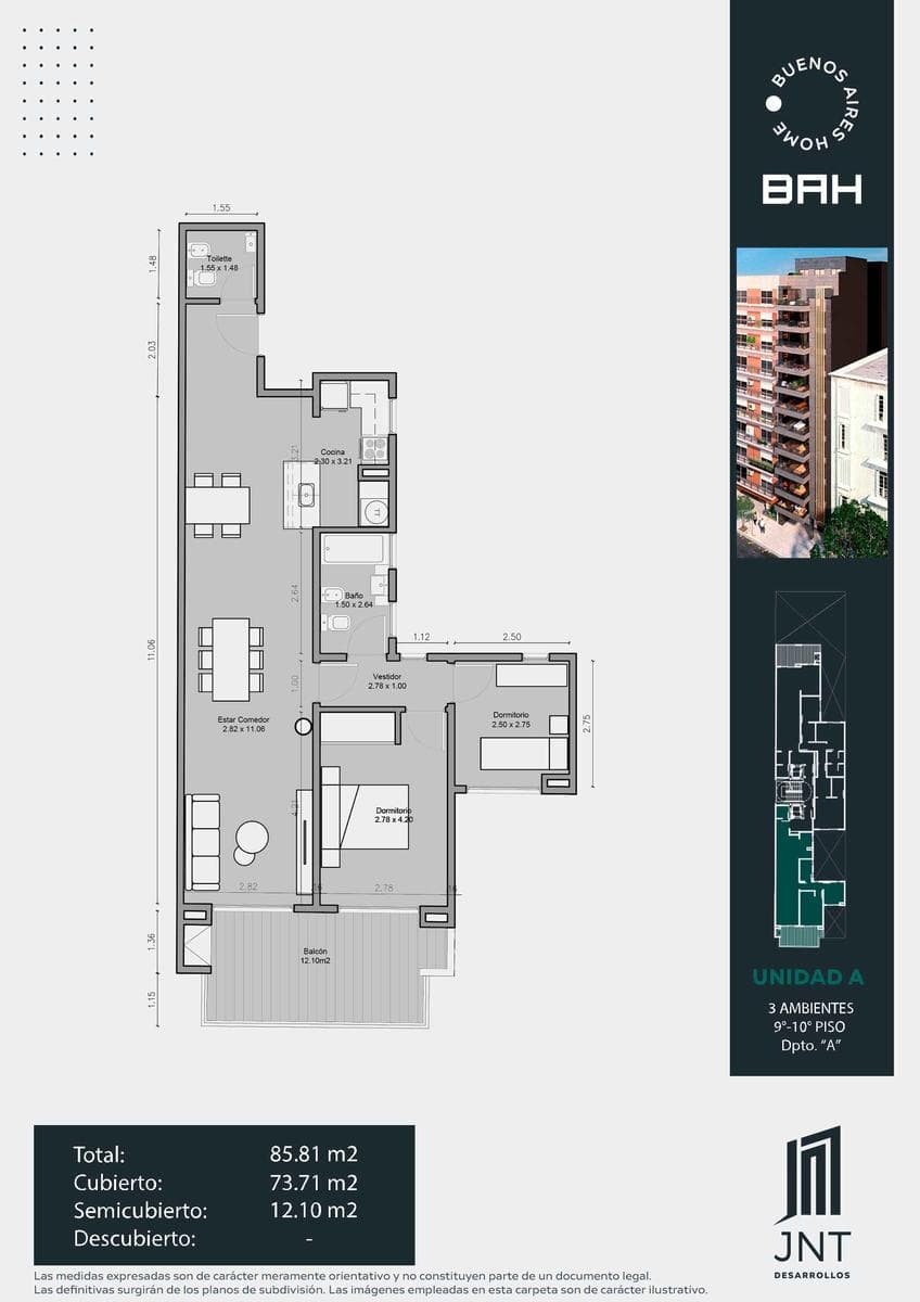 For Sale: Laprida 1300 - 3-Bedroom Apartment in Recoleta - Balcony/Terrace Facing the Street